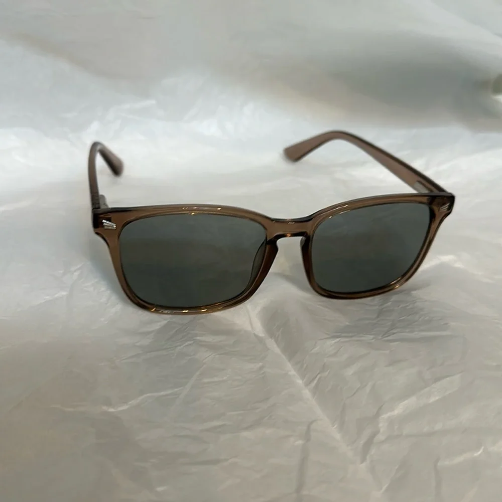 TIJN polarized sunglasses. 100% UV protection. Neutral brownish clear co…